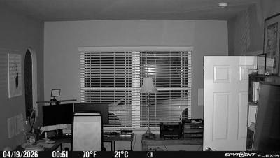 Camera image at 00:51 PST