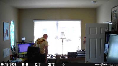 Camera image at 10:41 PST
