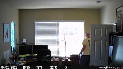 Camera image at 10:35 PST