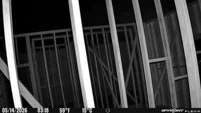 Camera image at 03:18 PST