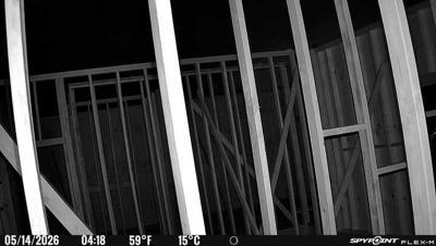 Camera image at 04:18 PST