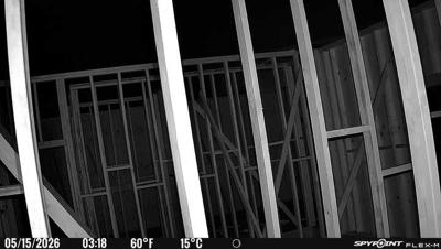 Camera image at 03:18 PST