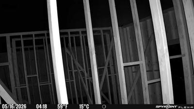 Camera image at 04:18 PST