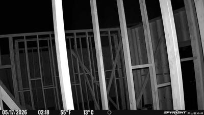 Camera image at 02:18 PST
