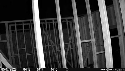 Camera image at 04:18 PST