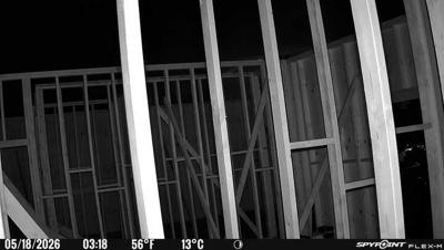 Camera image at 03:18 PST