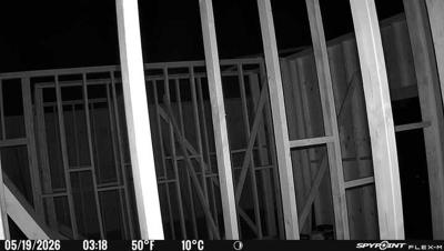 Camera image at 03:18 PST