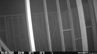Camera image at 03:46 PST